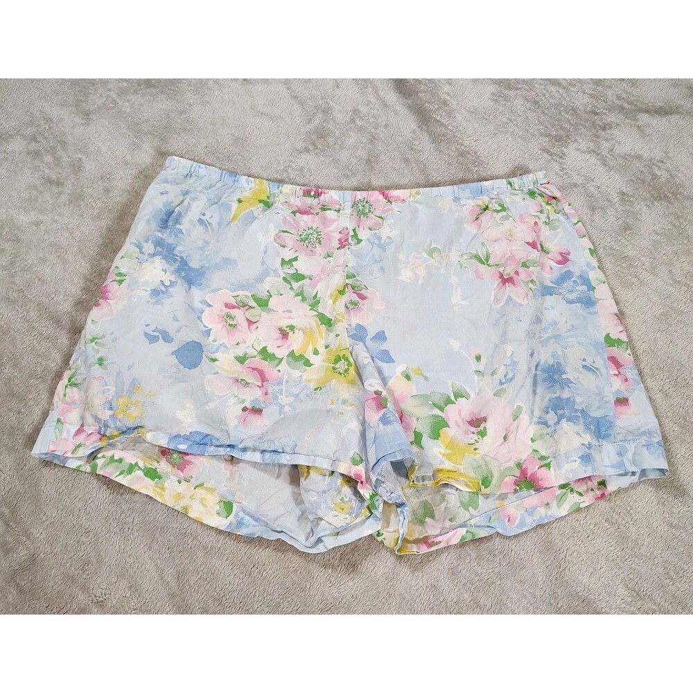 Lauren Ralph Lauren Floral Pajama Set Romantic Sleepwear XL L Cottagecore Soft - Picture 9 of 13